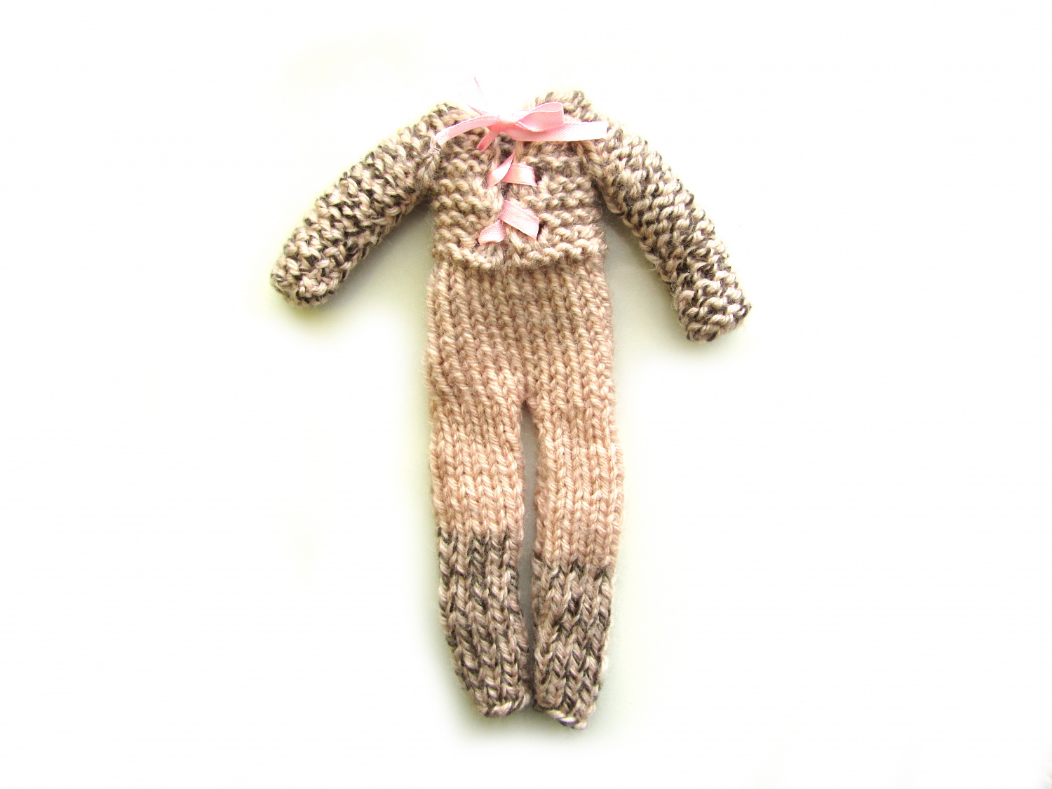 Мастер-класс: "Как связать спицами комбинезон для куклы Барби своими руками". Фото 16