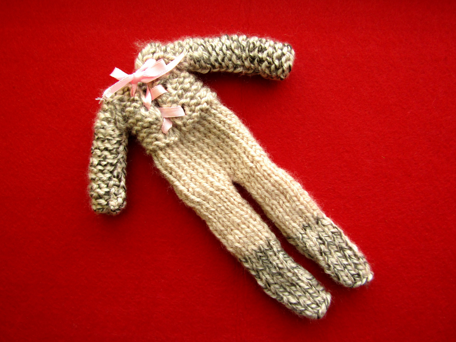 Мастер-класс: "Как связать спицами комбинезон для куклы Барби своими руками". Фото 15
