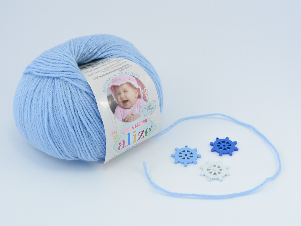 Картинка пряжа Baby Wool ALIZE | интернет магазин пряжи АЖУР